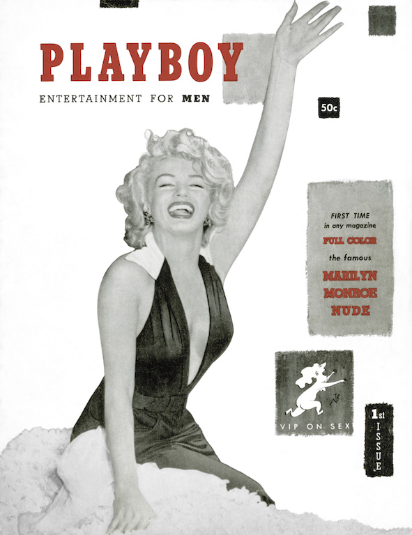 Marilyn Monroe on Playboy magazine 1953